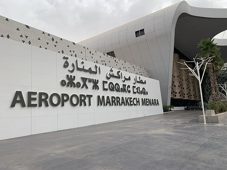 El Aeropuerto Internacional de Marrakech-Menara 